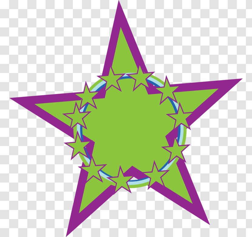 Green Star Clip Art - Heart Transparent PNG