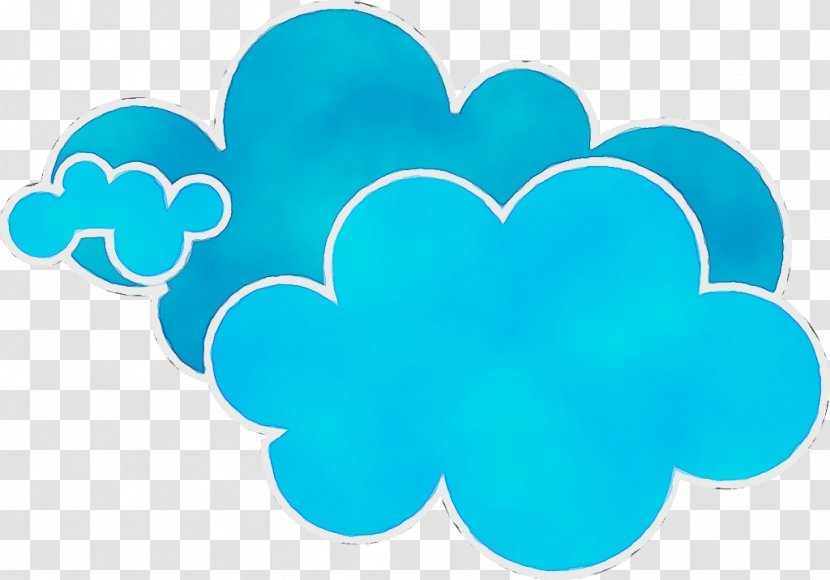Rain Cloud - Symbol - Sticker Meteorological Phenomenon Transparent PNG
