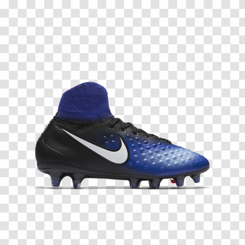 Football Boot Cleat Nike Tiempo Shoe - Cobalt Blue Transparent PNG