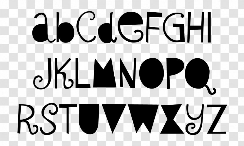 Letter Case Alphabet Typeface Font - White - Free Fonts Creative Transparent PNG