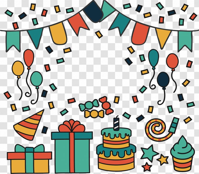 Party Birthday Carnival - Artwork Transparent PNG