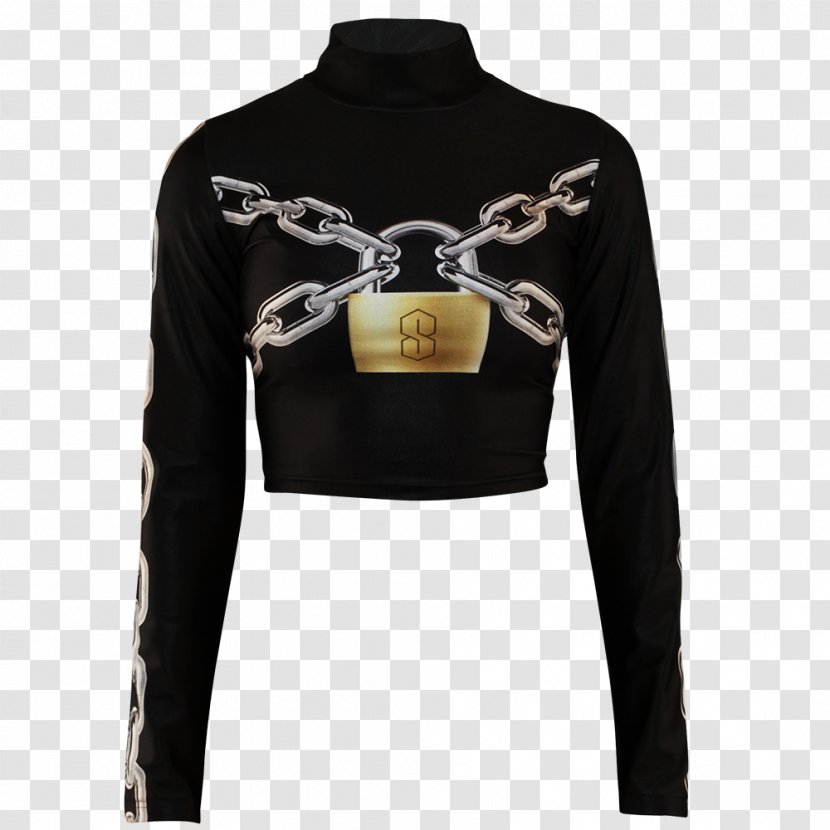 T-shirt Polo Neck Sleeve Sweater - Outerwear Transparent PNG