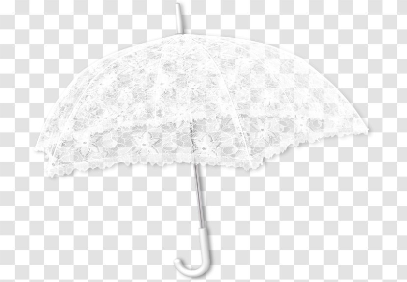Umbrella White Black Pattern - Fashion Accessory - Lace Parasol Transparent PNG