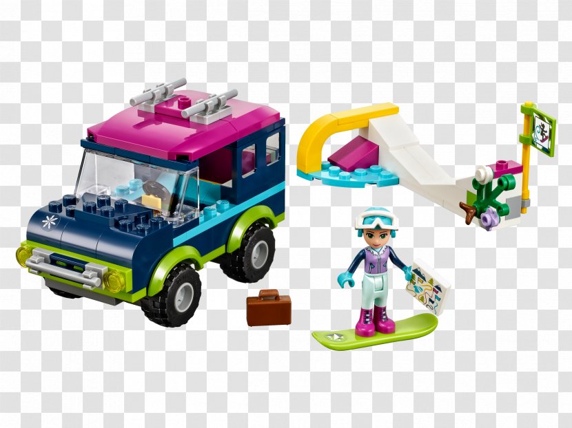 LEGO 41321 Friends Snow Resort Off-Roader Toy 41319 Hot Chocolate Van - Lego Transparent PNG