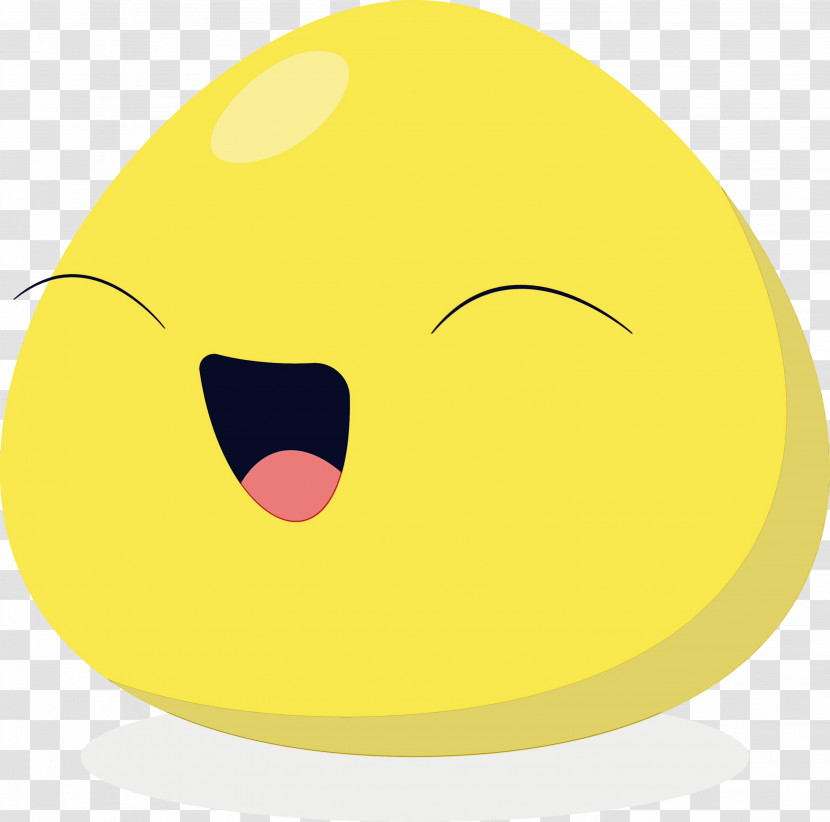 Smiley Yellow Snout Cartoon Font Transparent PNG