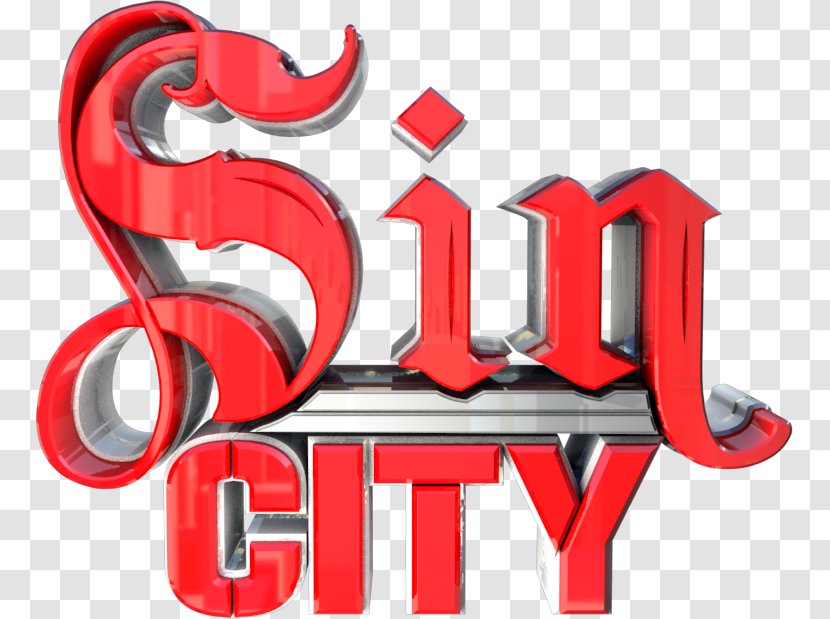 Logo Nancy Callahan Sin City - Red - Night Club Transparent PNG