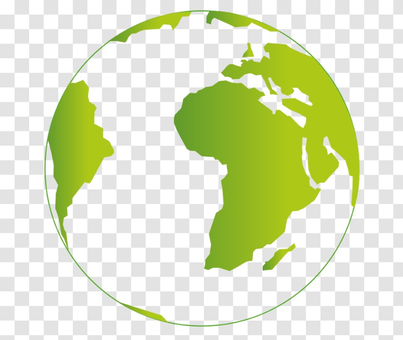Earth Green Clip Art - Outline Of - Free Planet Pictures Transparent PNG