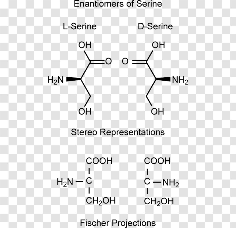 Enantiomer Serine Stereochemistry Amino Acid - Upscale Recipes Transparent PNG