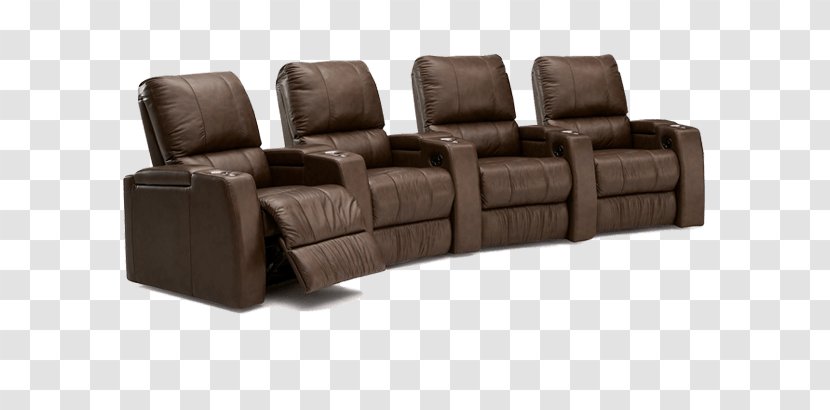 Recliner Couch Cinema Seat Home Theater Systems - Seats Transparent PNG