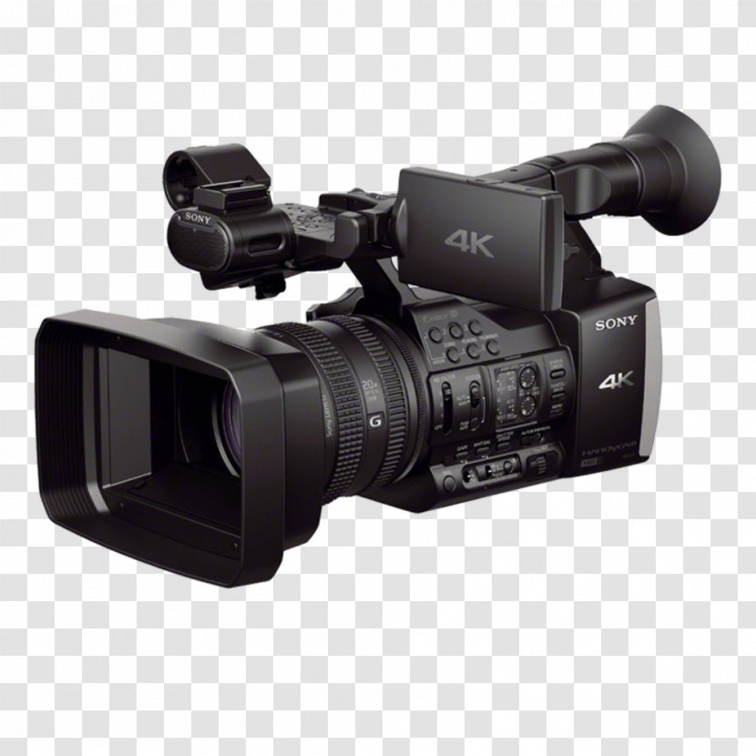 Sony Handycam FDR-AX1 Video Cameras 4K Resolution - Mirrorless Interchangeable Lens Camera Transparent PNG