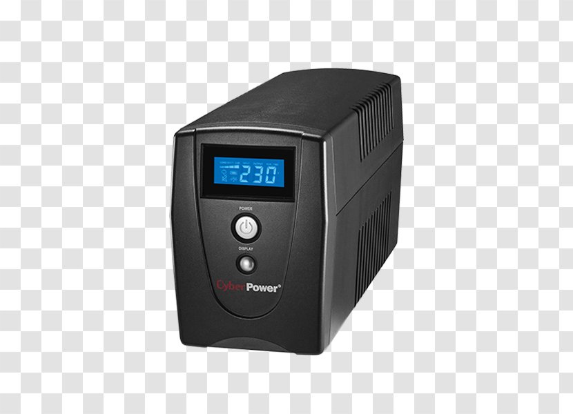 Cyberpower VALUE 3AC Outlet Tower Black Uninterruptible Power Supply UPS Converters Computer Voltage Transparent PNG