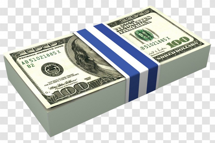 United States Dollar One Hundred-dollar Bill Money Banknote Five-dollar - Debt Transparent PNG
