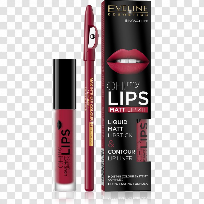 Lipstick Lip Gloss Pomade - Make Up Kit Transparent PNG
