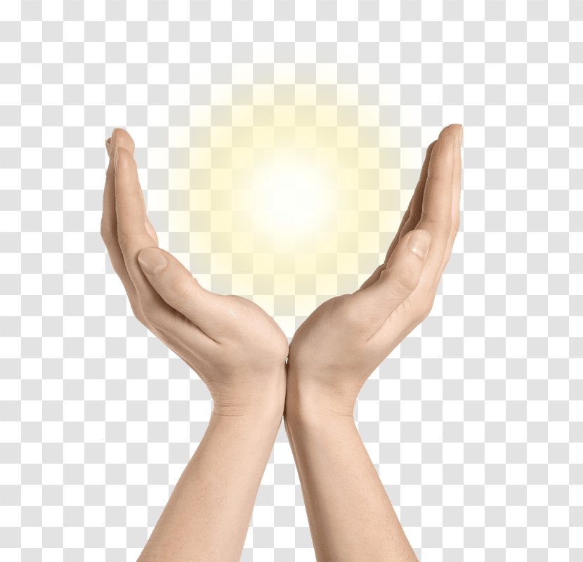 Thumb Light Hand Finger Stock Photography - Heart Transparent PNG