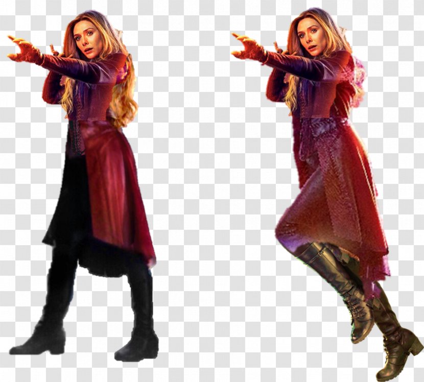 Wanda Maximoff Iron Man The Infinity Gauntlet Marvel Cinematic Universe Character - Avengers Age Of Ultron - War Transparent PNG