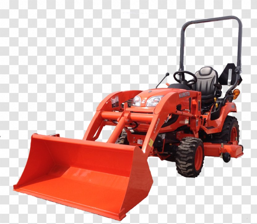 Tractor Kubota Lawn Mowers Machine Piedmont Power - Walk Behind Mower - Backhoe Transparent PNG