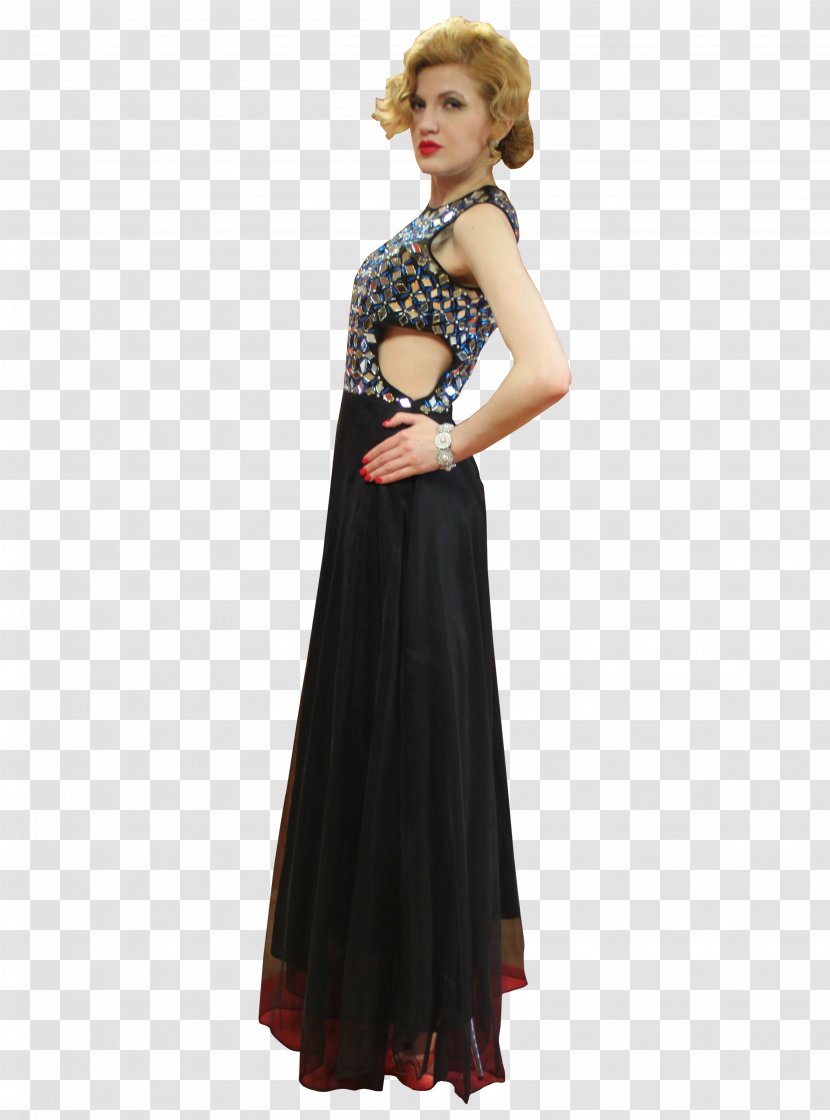 Cocktail Dress Gown Shoulder - Unique Classy Touch. Transparent PNG