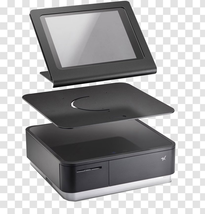 Point Of Sale Printer Thermal Printing Cash Register Tablet Computers - Barcode Scanners Transparent PNG