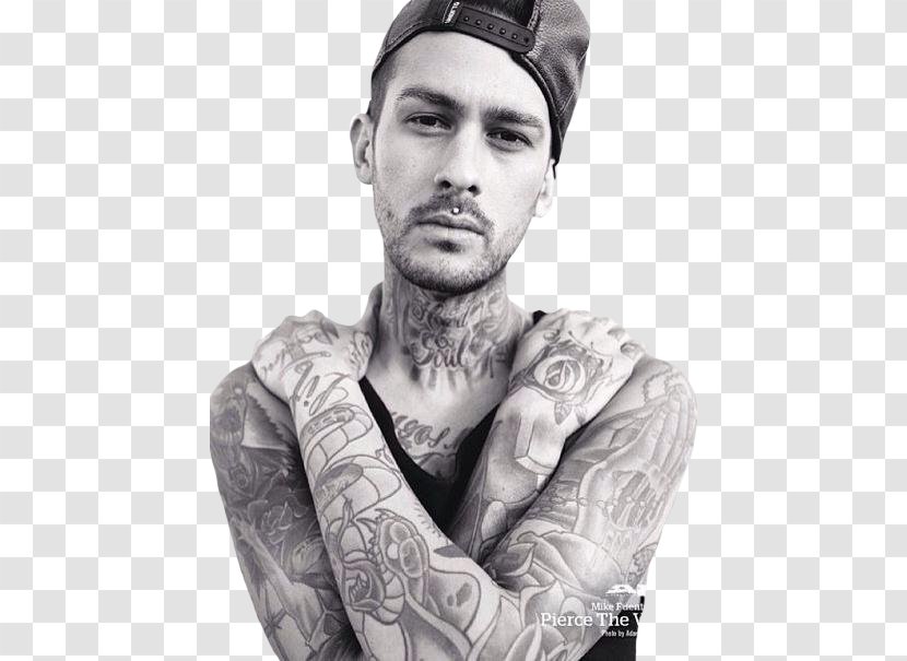 Mike Fuentes Pierce The Veil Drummer Sleeping With Sirens Musician - Cartoon Transparent PNG