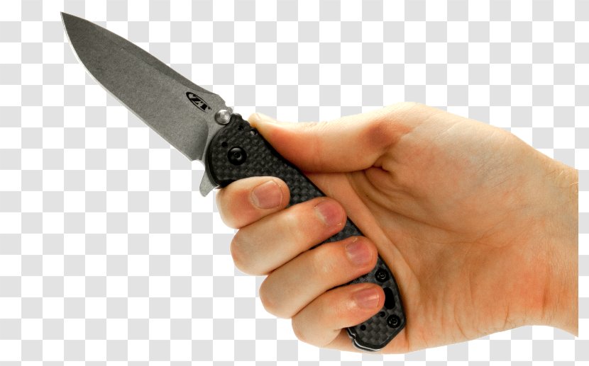 Pocketknife Zero Tolerance Knives Blade 0566CF 3-1/4-Inch Stonewash Folding Pocket Knife With Speedsafe Transparent PNG