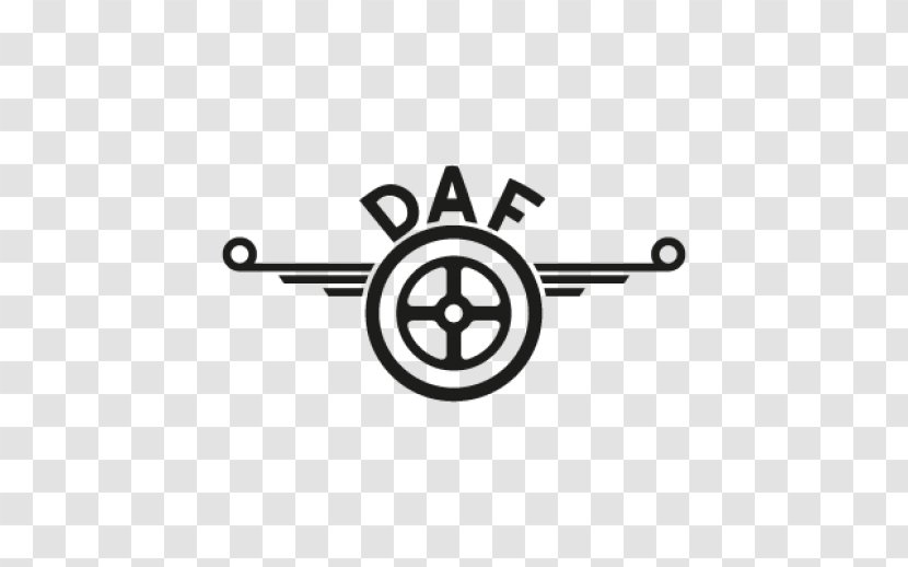 DAF Trucks Car Logo Sticker - Symbol - Classical Vector Transparent PNG