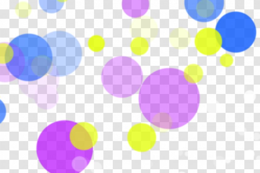 Circle Desktop Wallpaper Line Blog - Purple - Effects Background Bokeh Effect Transparent PNG