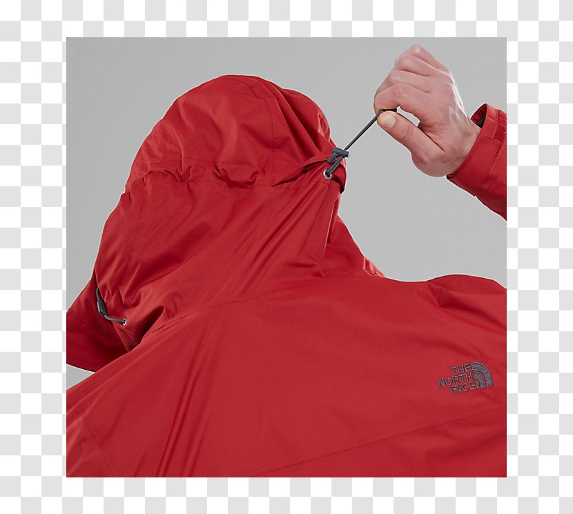 Hoodie The North Face Jacket Price Red - Outerwear Transparent PNG
