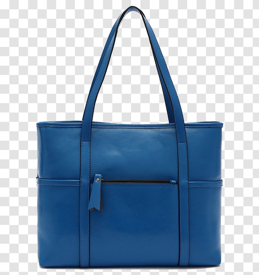 Tote Bag Michael Kors Blue Leather - Brand - Dark Women Transparent PNG