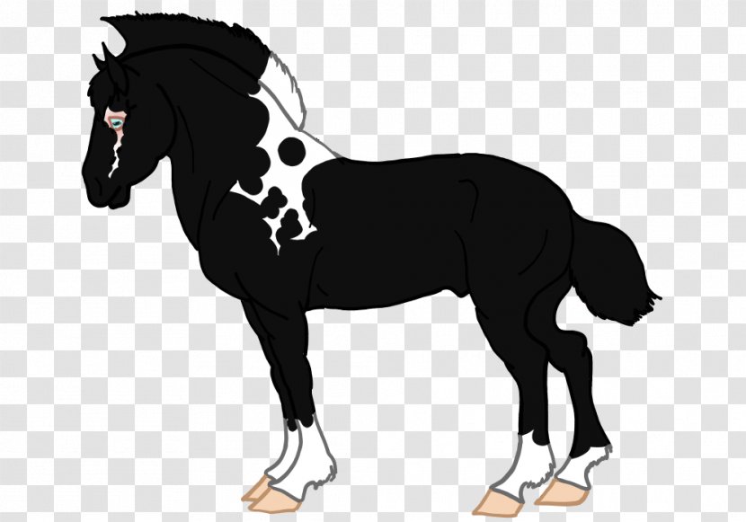 Mane Mustang Foal Pony Stallion - Earthquake Drawing Hey Transparent PNG