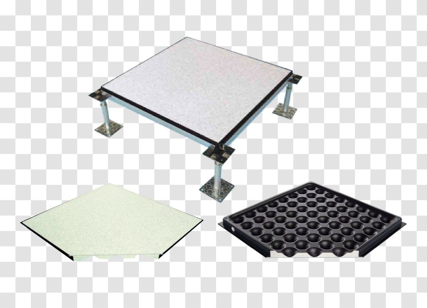 Raised Floor Steel Cleanroom Particle Board - Tile - Piso Transparent PNG