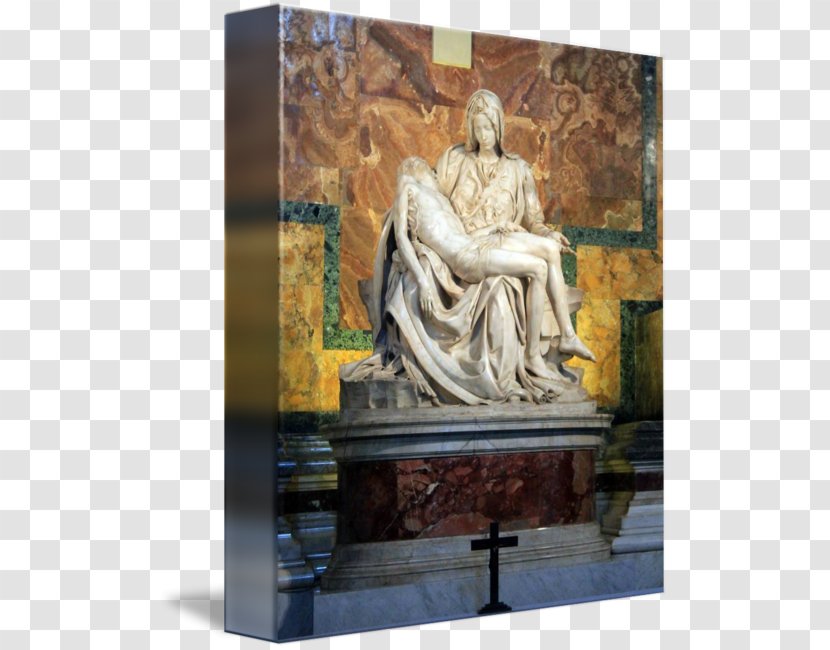 Statue Pietà St. Peter's Basilica Carving Sculpture - Relief - Classical Transparent PNG
