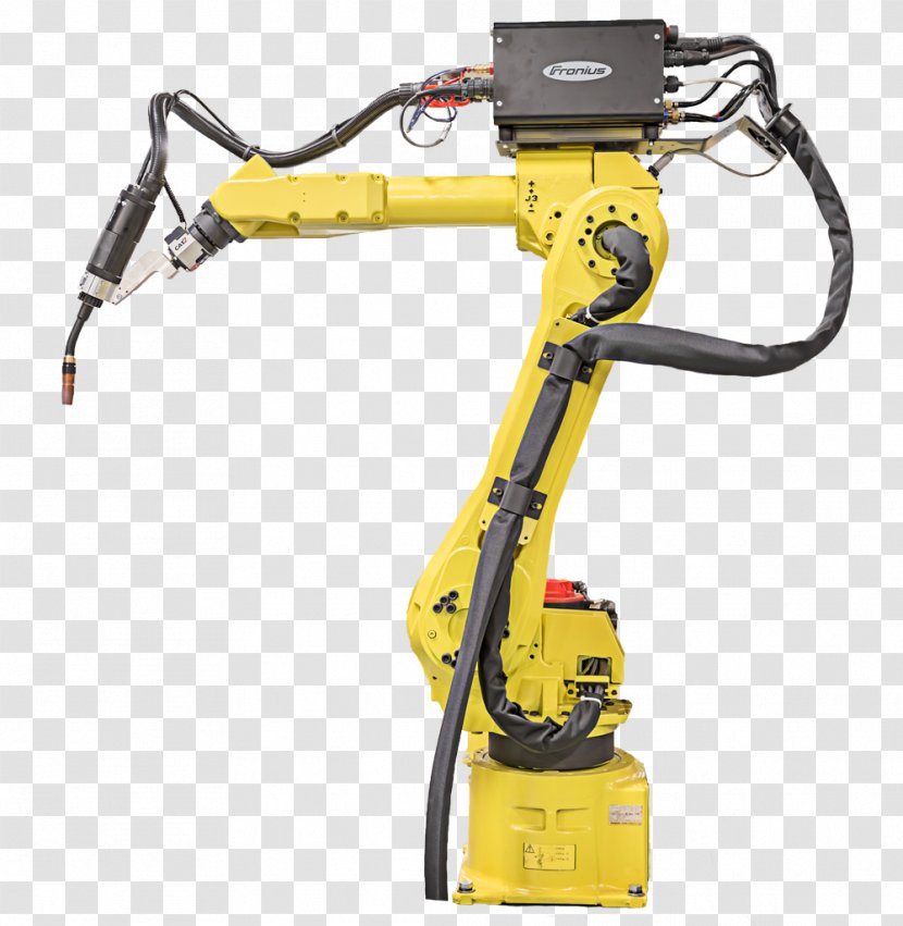 FANUC Robot Welding Robotics Industrial - Yellow - Fanuc Transparent PNG