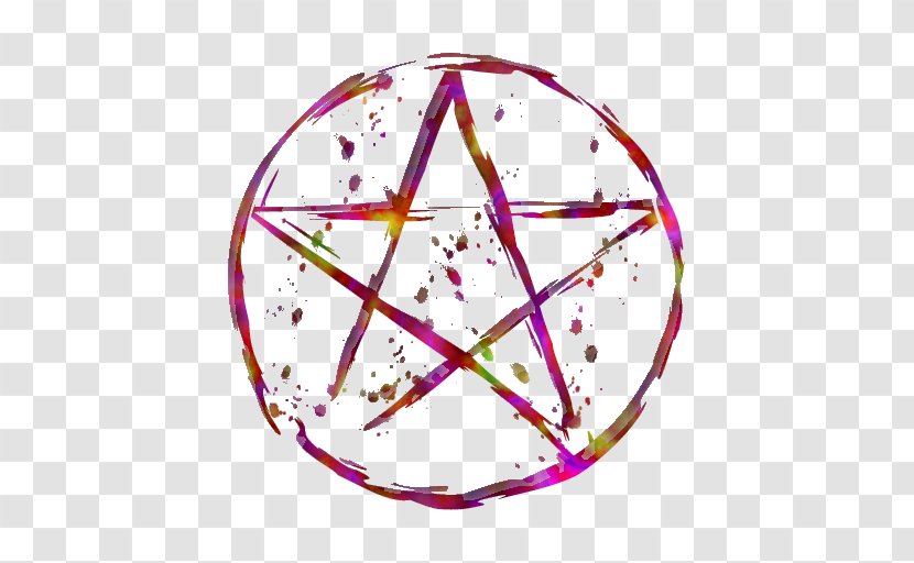 Pentagram Pentacle Wicca Witchcraft Magic - Symmetry - Circle Transparent PNG