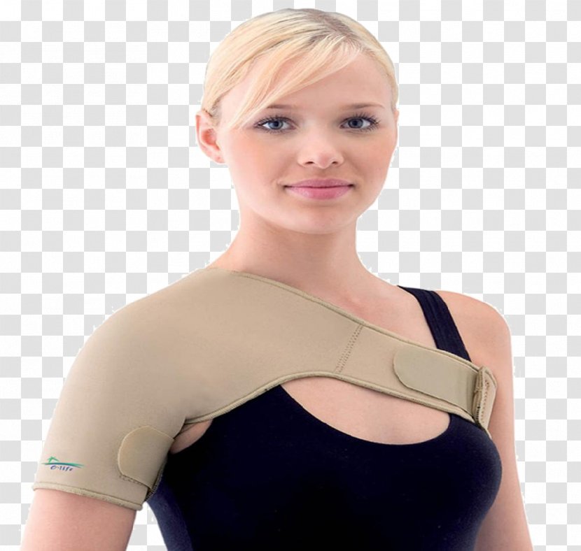 Shoulder Pads Elbow Wrist - Silhouette - Ms. Brace Model Transparent PNG