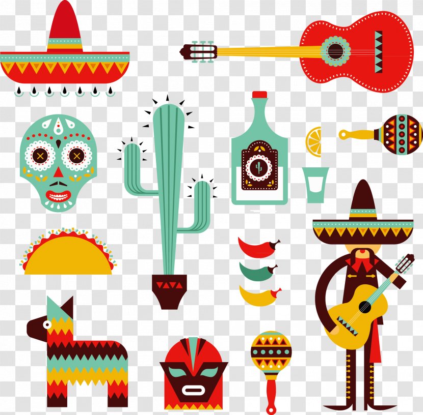 Mexico Mexican Cuisine Stock Illustration - Silhouette - Style Transparent PNG