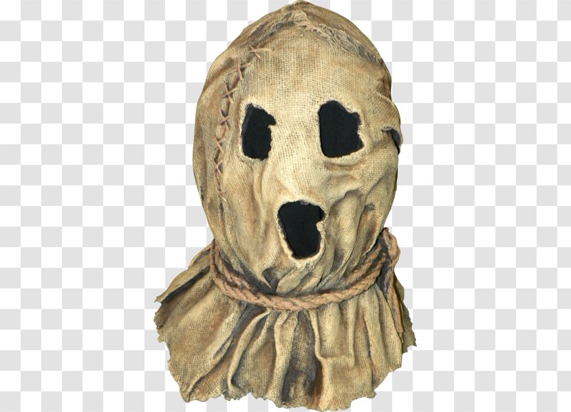 Scarecrow Mask Horror Halloween Costume - Headgear - Party Hat Transparent PNG