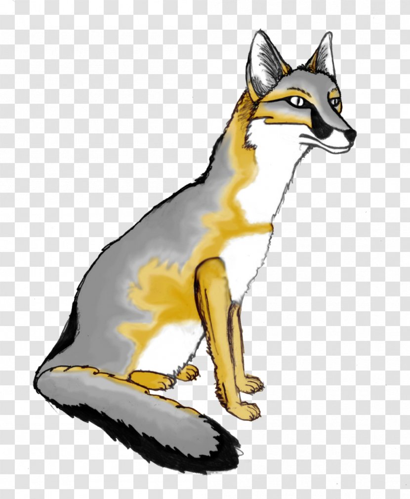 Red Fox Whiskers Cat Tail Clip Art - Dog Like Mammal Transparent PNG
