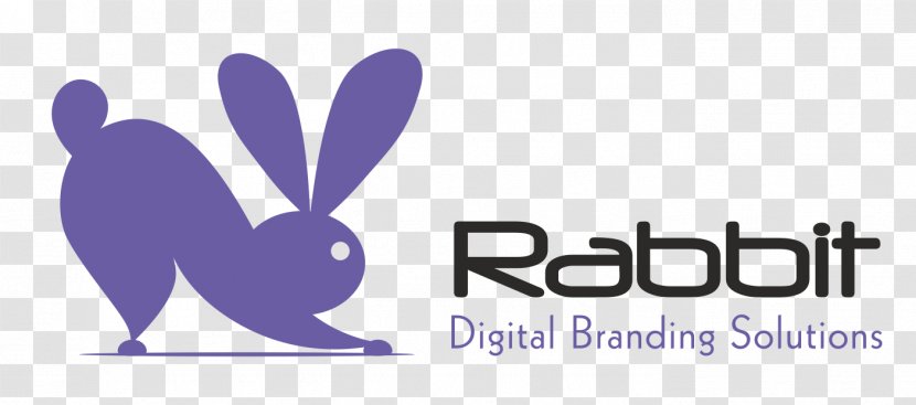 Rabbit Digital Branding Solutions Jubilee Hills Logo - Text Transparent PNG