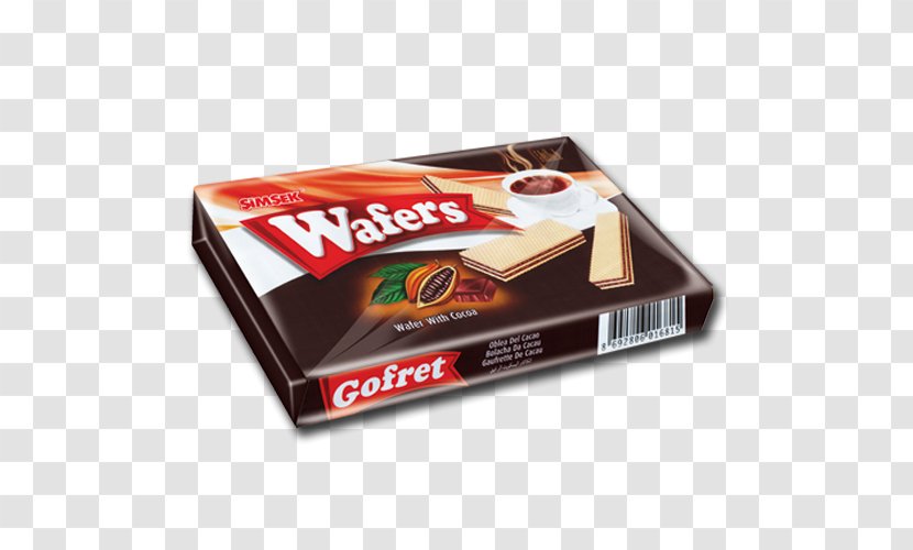 Wafer Chocolate Bar Cream Hazelnut - Food Industry Transparent PNG