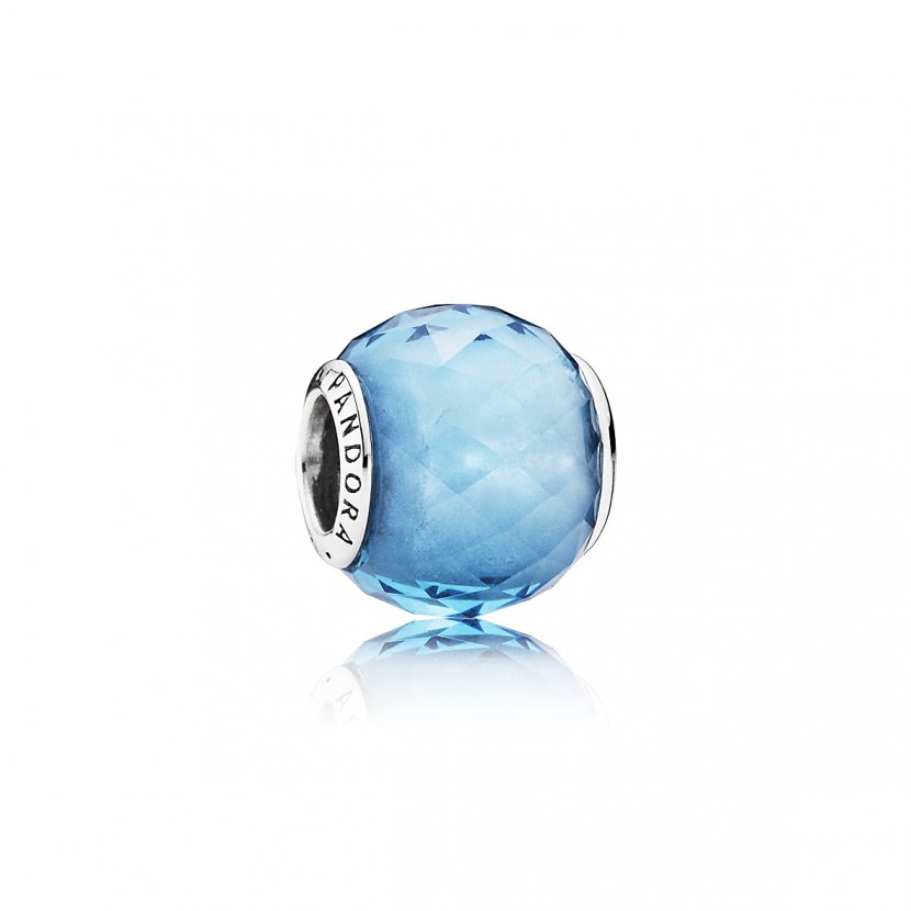 Pandora Charm Bracelet Facet Blue - Jewellery Transparent PNG