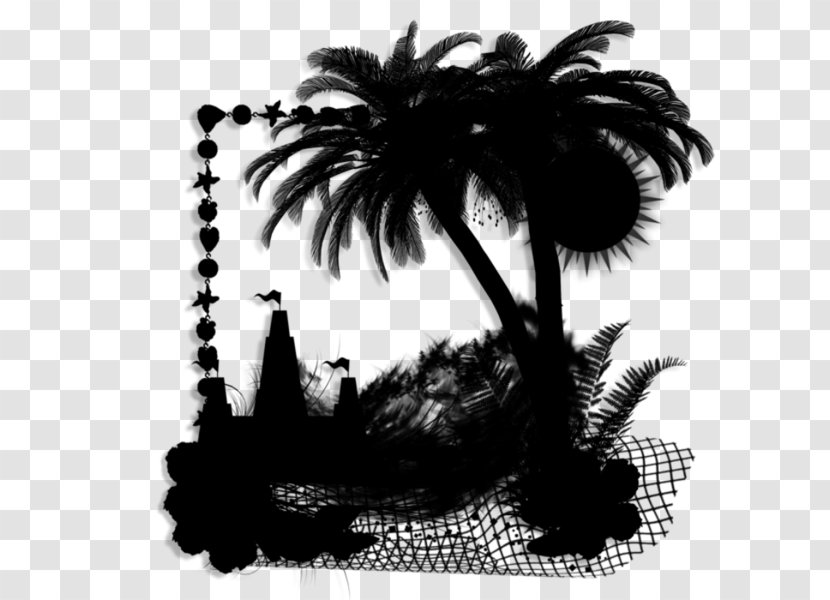 Palm Trees Spring Summer Silhouette Flower - Playstation Portable Transparent PNG