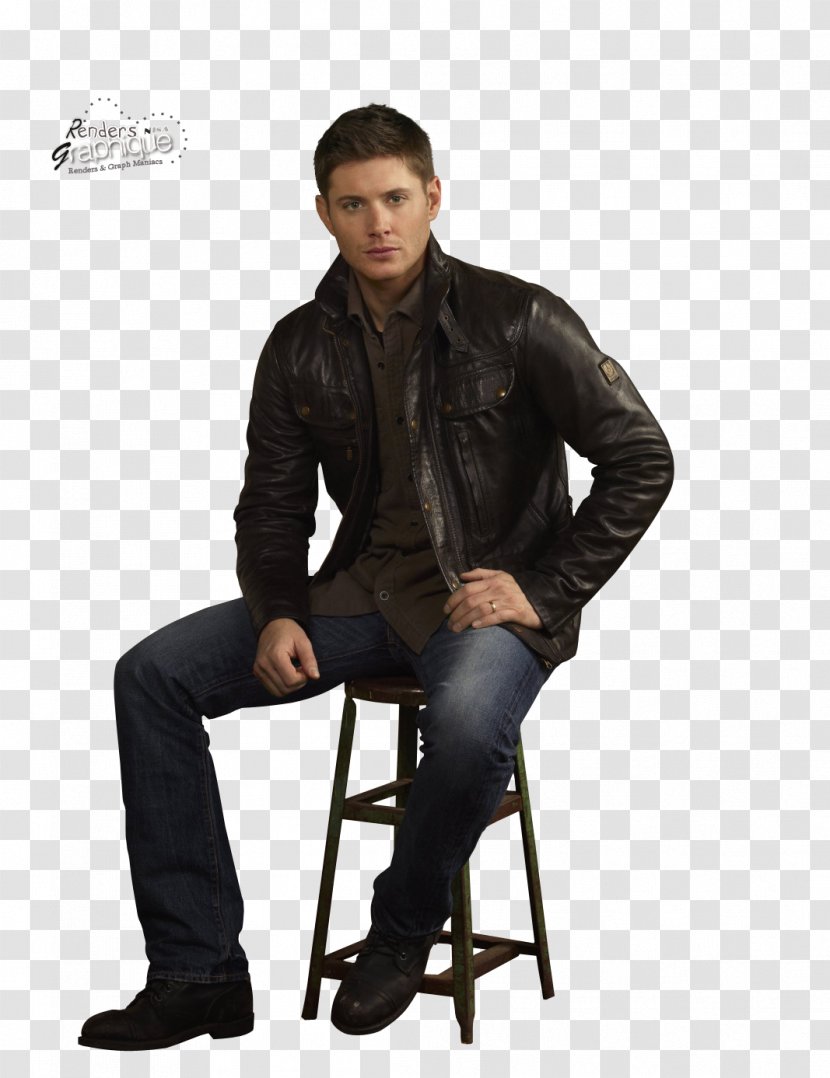 Jensen Ackles Dean Winchester Sam Supernatural Castiel - Sleeve Transparent PNG