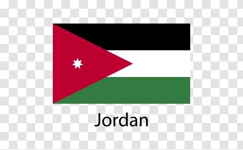 Flag Of Jordan National Indonesia Transparent PNG