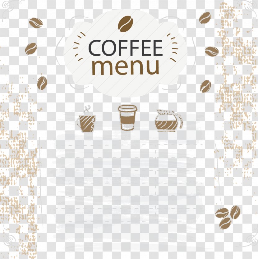 Coffee Cafe Menu - Element Material Picture Transparent PNG