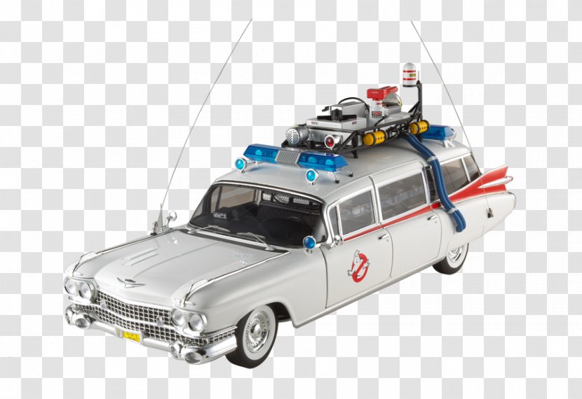 Ghostbusters Ecto-1 Ambulance Hot Wheels BCJ75 Die-cast Toy 1:18 Scale - Car - Stranger Things Transparent PNG