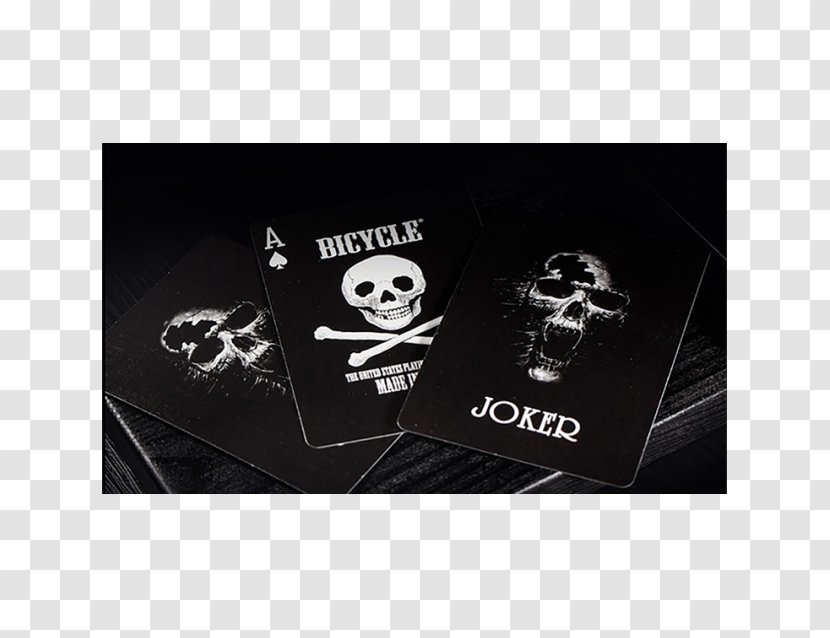Bicycle Playing Cards United States Card Company Paper Game - Logo - Skull Transparent PNG
