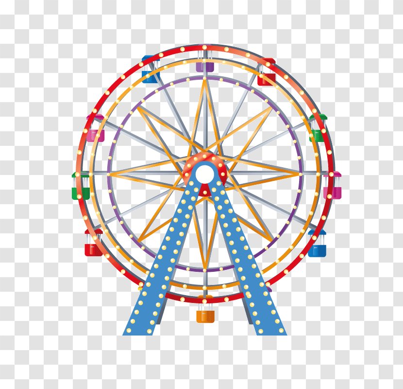 Ferris Wheel Amusement Park Car Clip Art - Carousel Transparent PNG