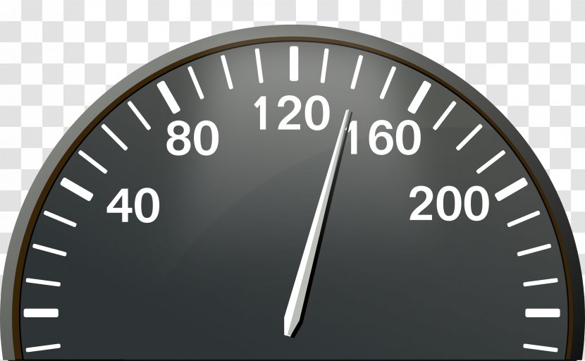 Speedometer Dashboard Clip Art - Fuel Gauge Transparent PNG