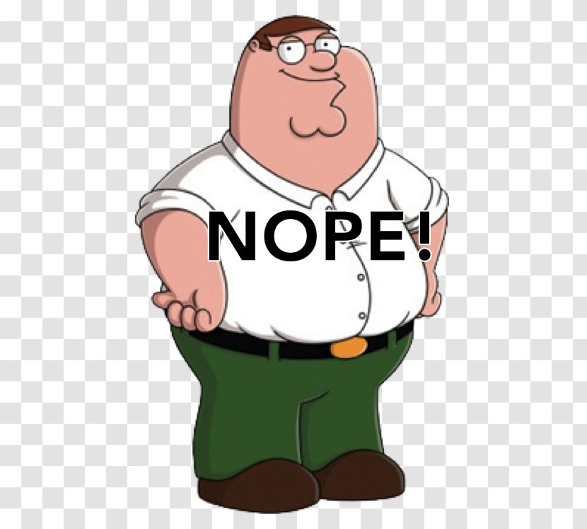 Peter Griffin - Jerome Is The New Black - Cartoon Simpsons Transparent PNG