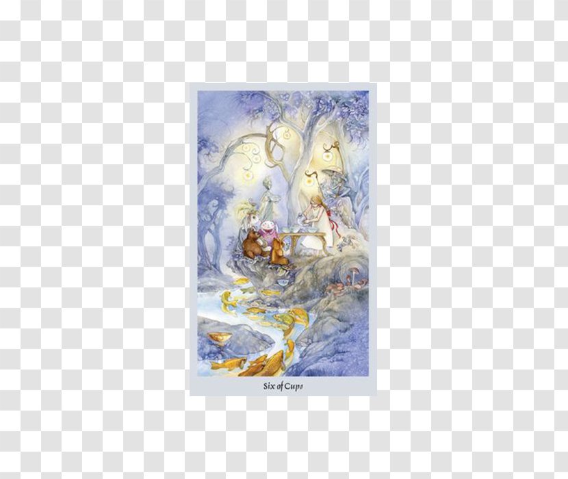 Shadowscapes Tarot Six Of Cups Suit Two - Watercolor Chakra Transparent PNG